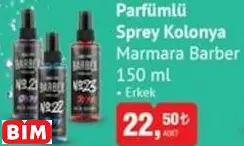 MARMARA BARBER PARFÜMLÜ  SPREY KOLONYA